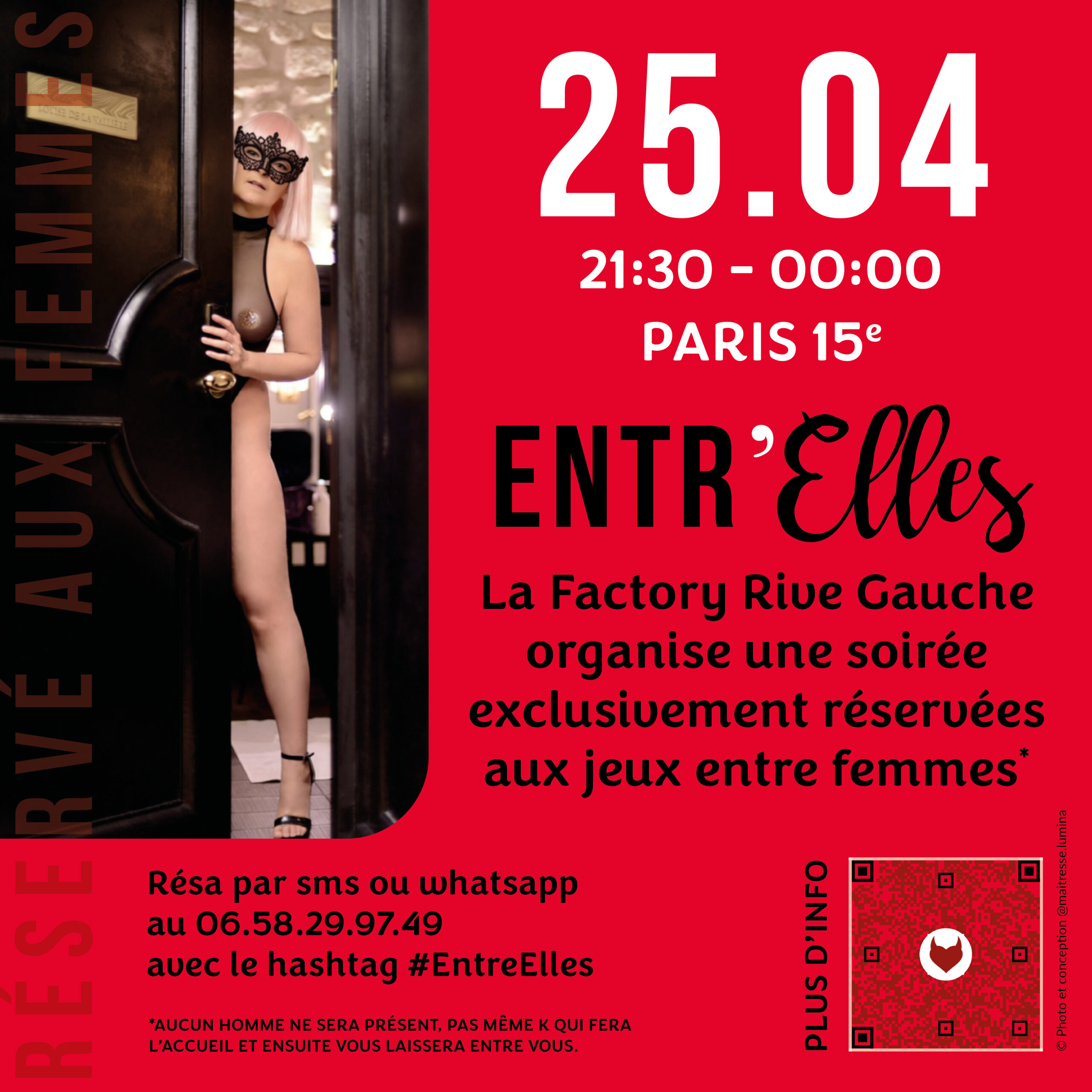 Entr'Elles, uniquement pour elles (Soirée uniquement pour femmes)